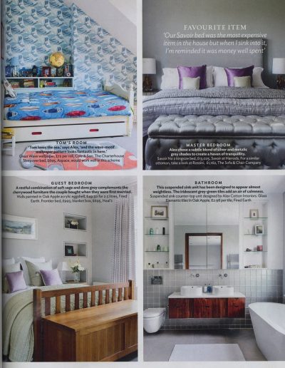 Beautiful Homes feature on Alex Cotton Interiors