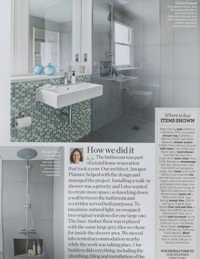 Ideal Home feature on Alex Cotton Interiors